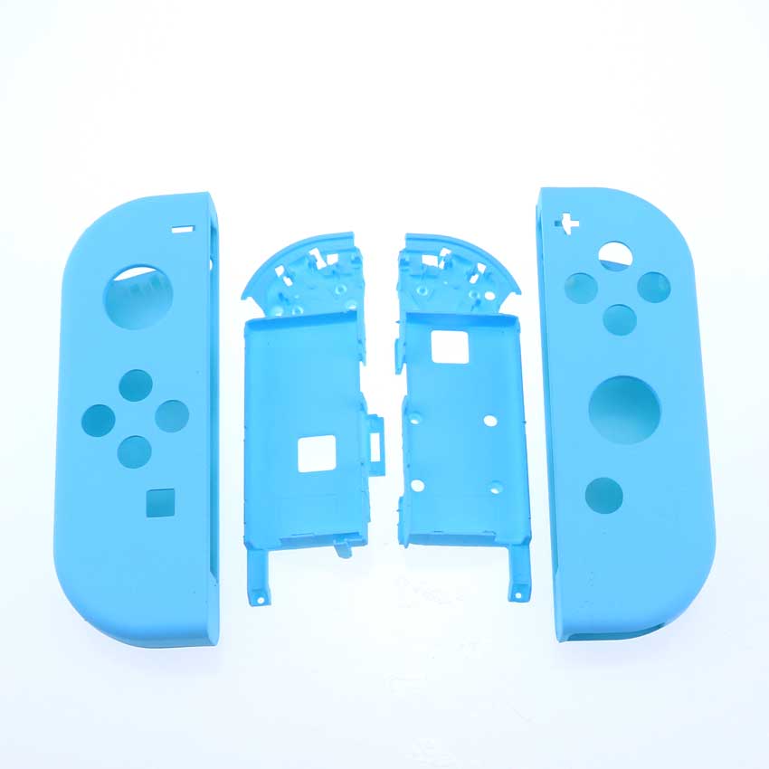 JCD-carcasa de repuesto para mando de switch NS, carcasa de repuesto para JoyCons NS NX, con tornillo