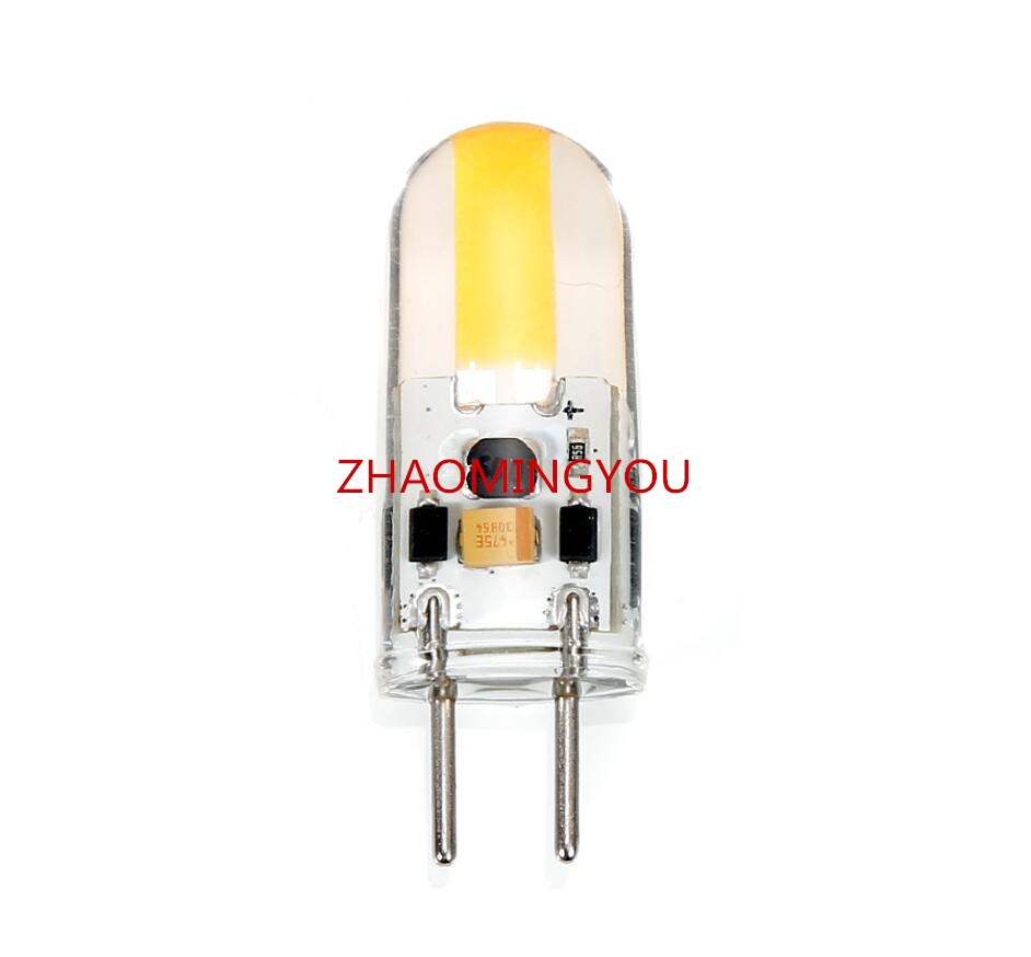 DIMMABLE GY6.35 LED Lamps 5W AC/DC 12V Corn Light Bulb Droplight Chandelier 1505 G6.35 COB Led Bombillas White/Warm white Lamp
