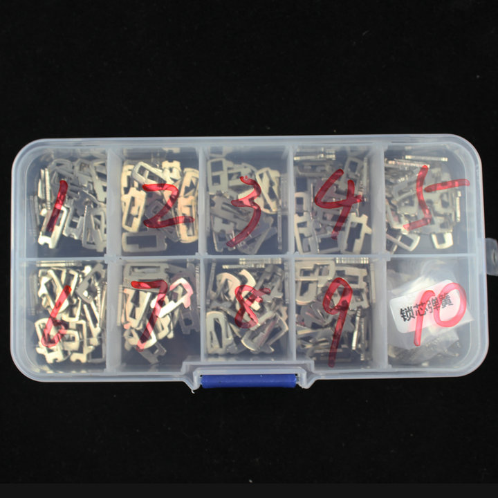 Voor Ford Focus Lock Reed Reparatie Accessoires 200 STKS Auto Lock Reed Lock Plaat Voor Ford Focus FIESTA ECOSPORT