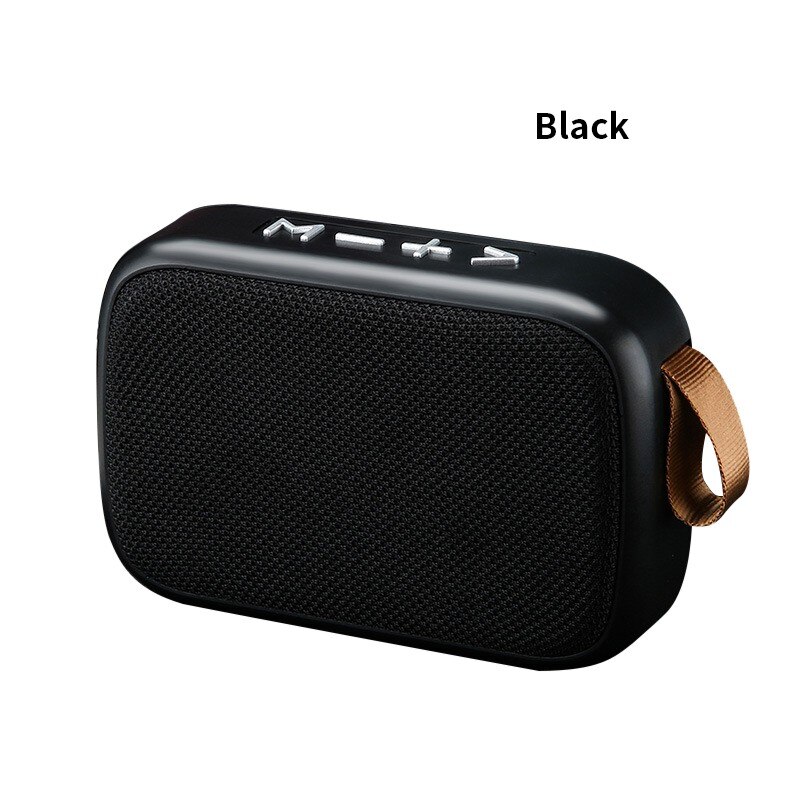 Draagbare Draadloze Bluetooth kleine Speaker Box music speaker pc blutooth speaker voor telefoon: Zwart