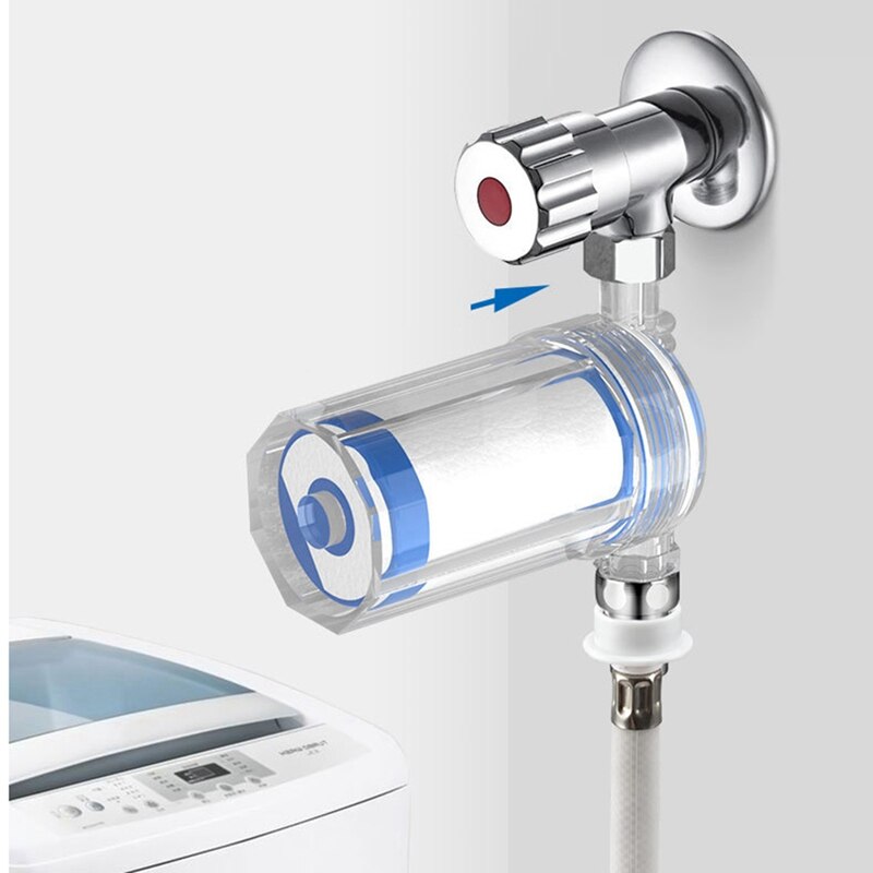 Pre-Filter 1/2 Inch Pipeline Water Filter Elements Small Household Cotton Filter Shower Water Heater Washing Kitchen