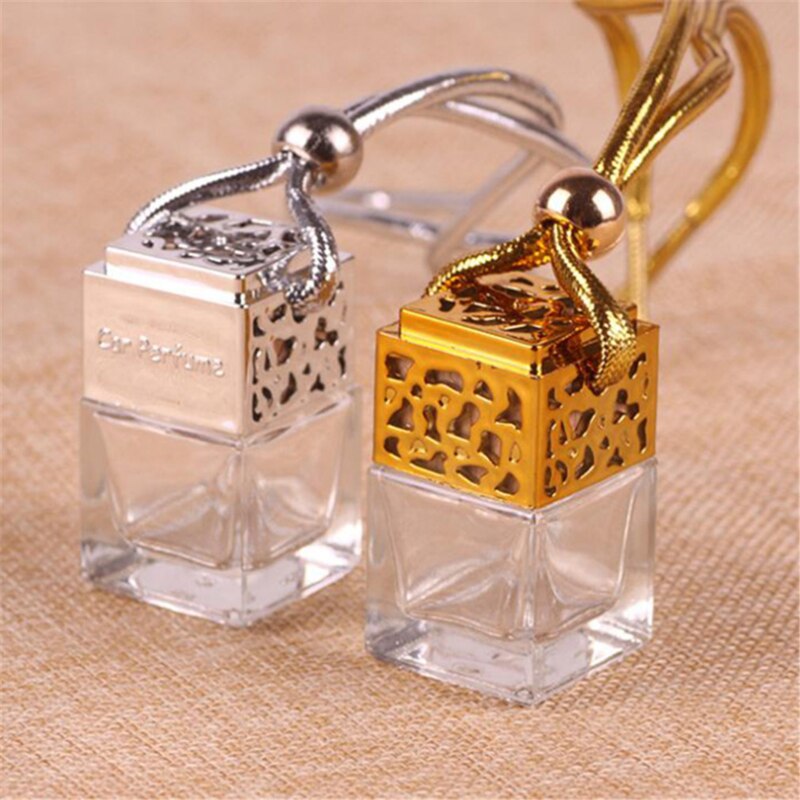 Auto Opknoping Parfum Hanger Geur Luchtverfrisser Lege Glazen Fles Decoratie Ornament Auto Accessoires Interieur