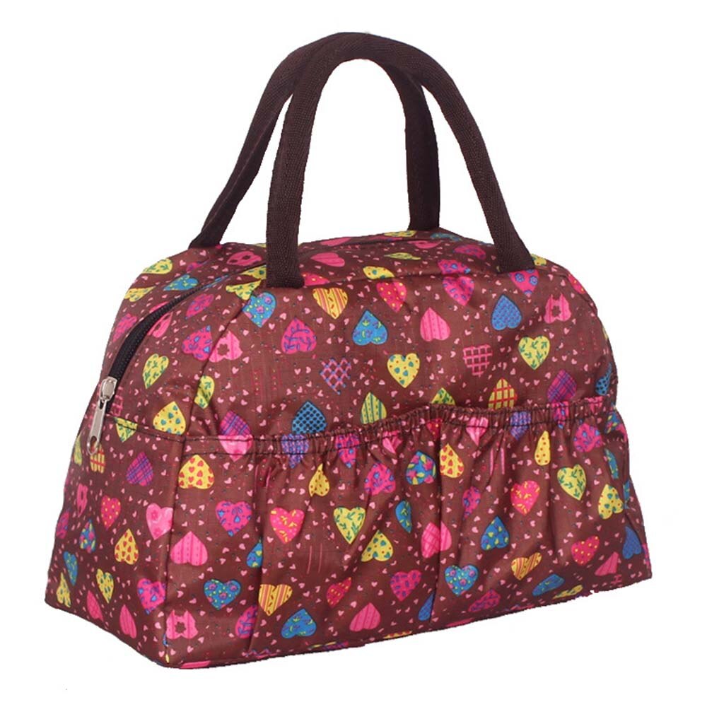 Handbag Small Bag Waterproof Printed Lunch Bag Bag Hand Carry Female Bag Storage Bag 31506: 12