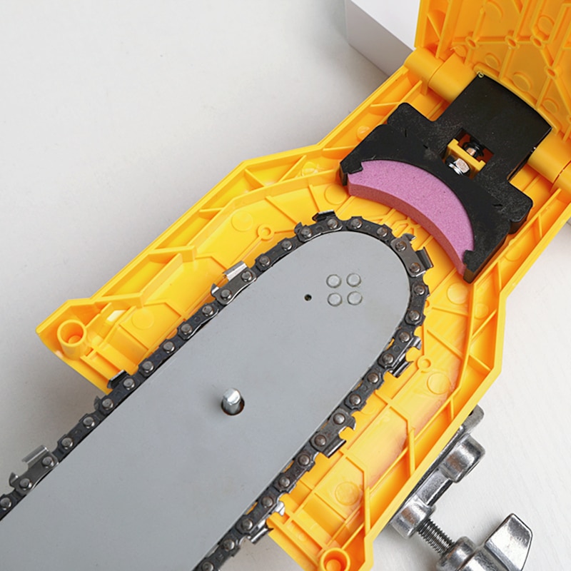Teeth Sharpener Saw Chain Sharpener Bar-Mounted Fast Grinding Electric Power Chainsaw Chain Sharpener Woodworking Tools