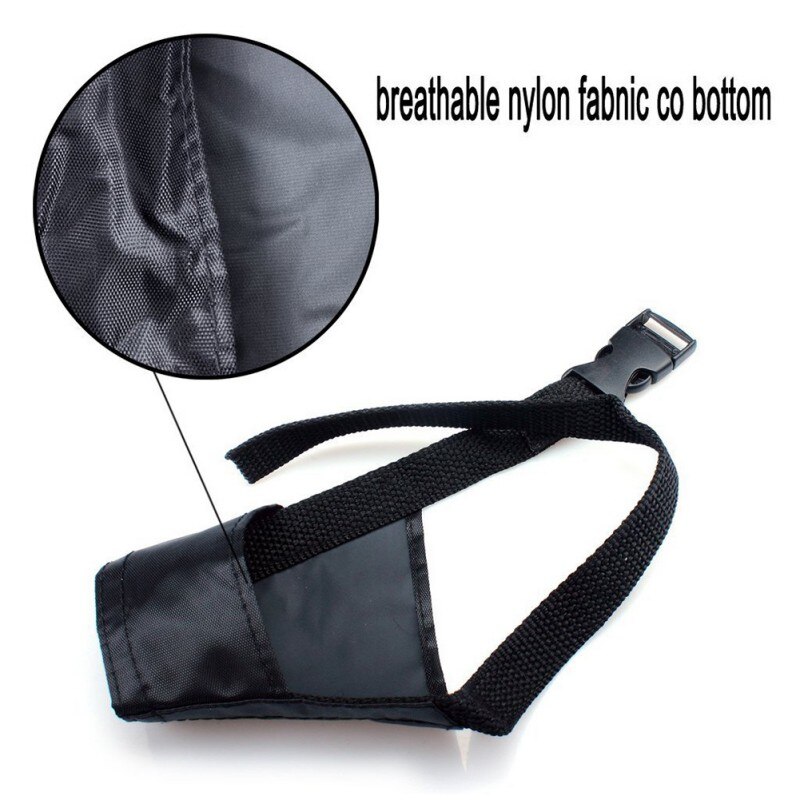 Masque pour animaux de compagnie chien bouclé respirant Anti aboiement mordant chiot formation Protection fournitures