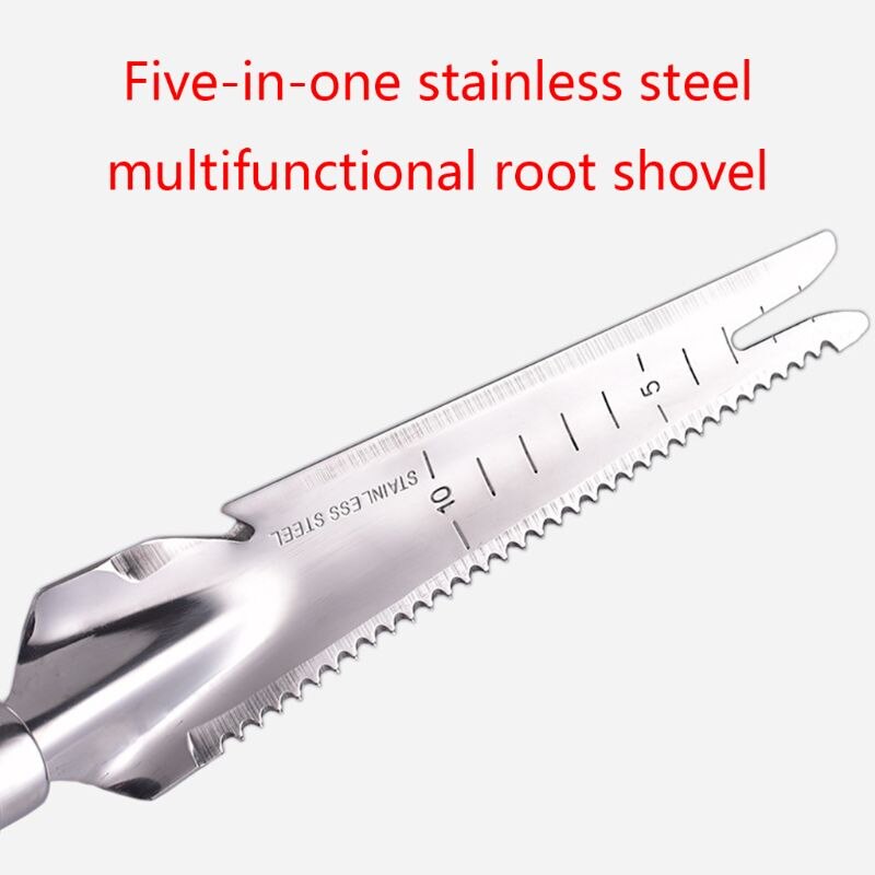 Stainless Steel Garden Weeder Hand Tool Gardening Weeder shovel with Handle