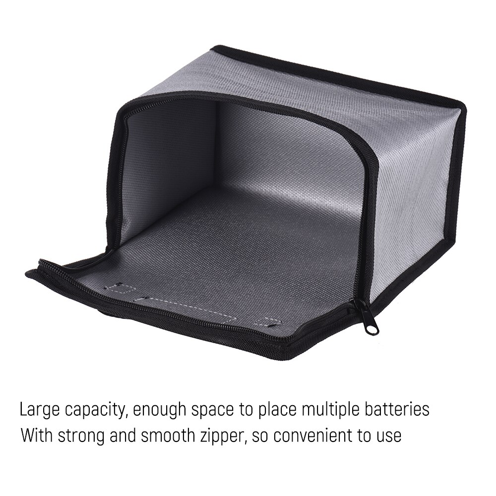 Office Folder Storage Safe Bag Fireproof Explosionproof Lipo Battery Portable Heat Resistant Pouch Sack for Battery Charge