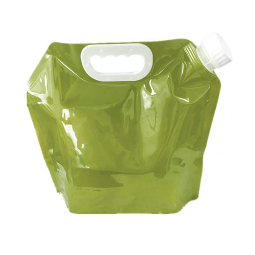 5L/10L Outdoor Vouwen Opvouwbare Draagbare Opvouwbare Water Zakken Auto Drinken Carrier Container Kit Camping Water Tank
