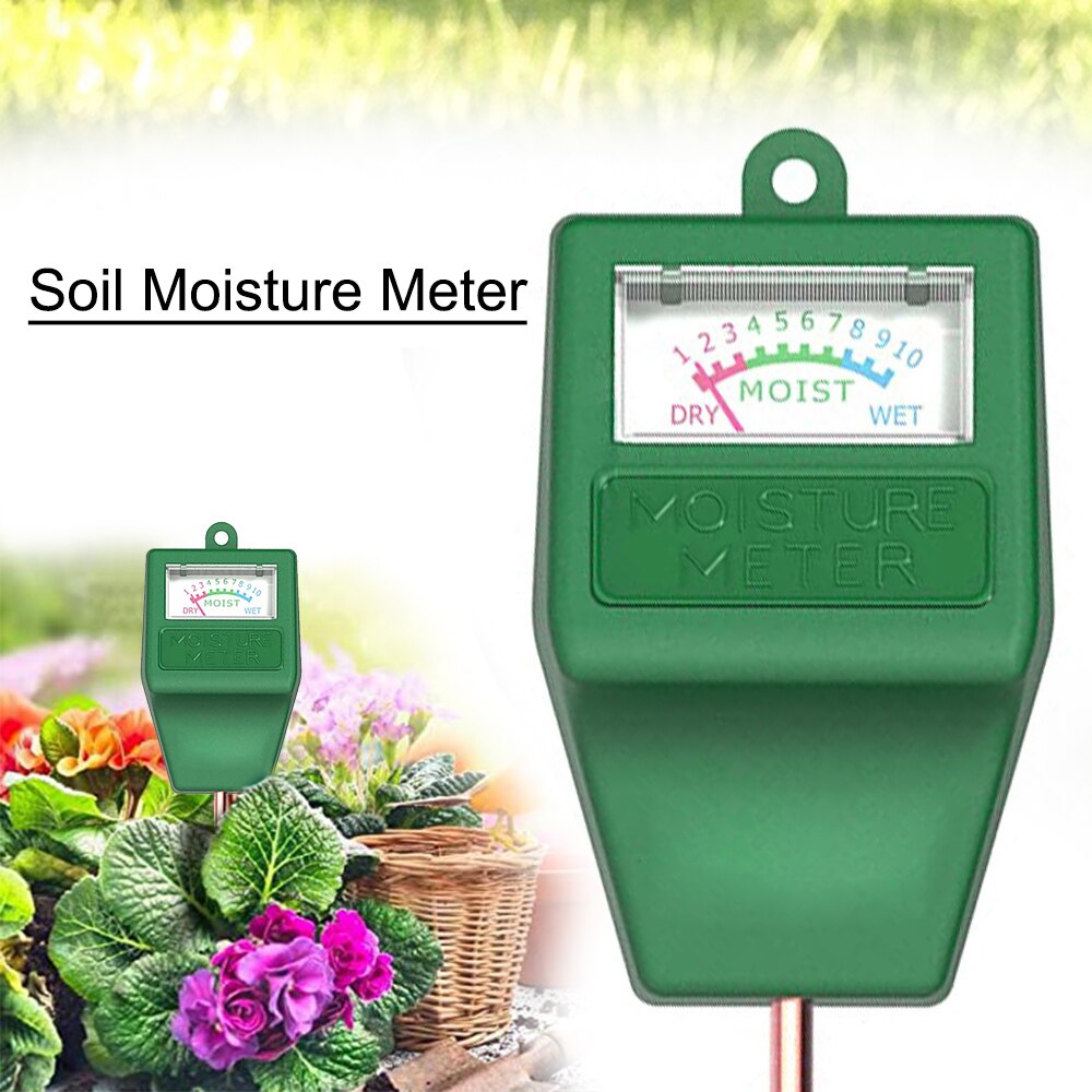 Medidor de humedad del suelo aguja única Cabeza Cuadrada planta medidor de humedad plantación higrómetro de humedad Sensor tierra Kit de prueba medidor de agua