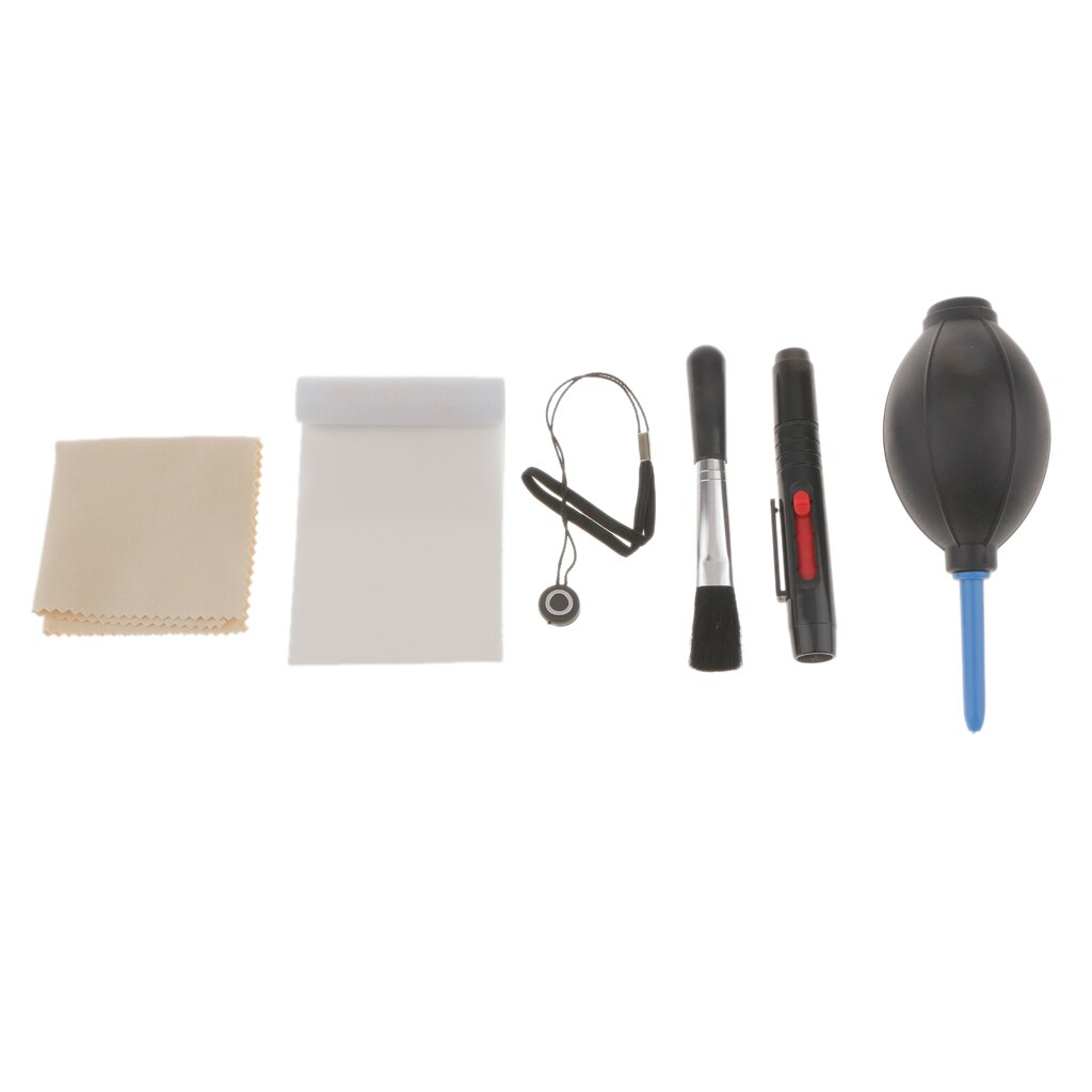 6 In 1 Lens Cleaning Cleaner Kit Voor Canon Nikon Dslr Camera 'S
