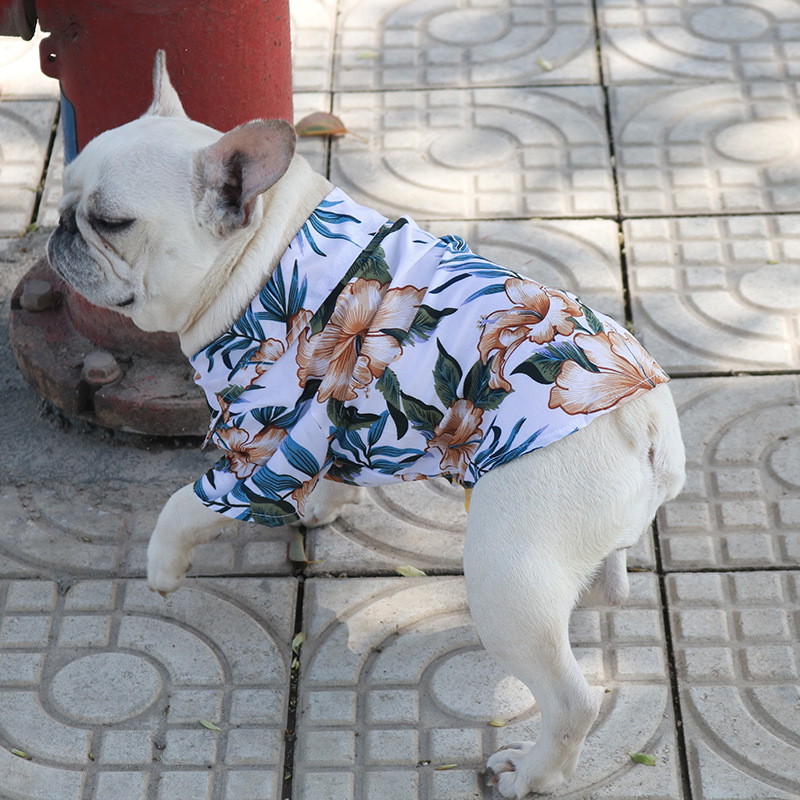 Ropa para perros, camisa hawaiana con estampado para perros pequeños y medianos, con estilo, S-XXL sencilla