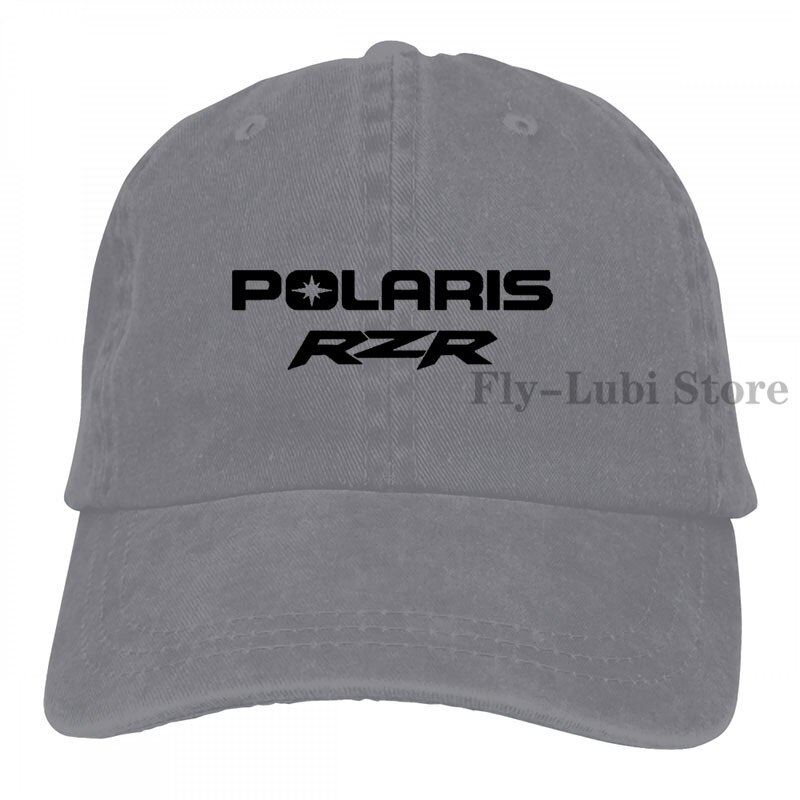 Polaris Rzr Utv 2 Baseball cap men women Trucker Hats adjustable cap: 2-Gray