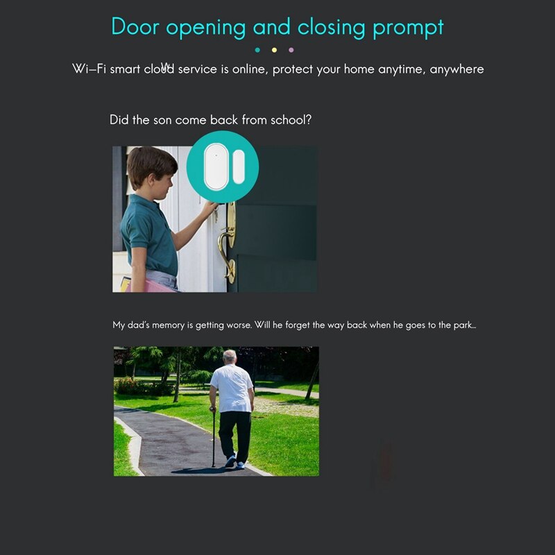 Wireless Doorbell APP Wifi Doorbell Intelligent Welcome Home Alarm System 433Mhz 300M Remote Smart Doorbell EU Plug