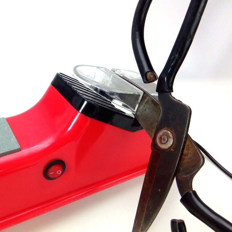 Elektrisk knivslip automatisk lätt snabb keramisk kniv/sax slipmaskin kvarn köksmaterial