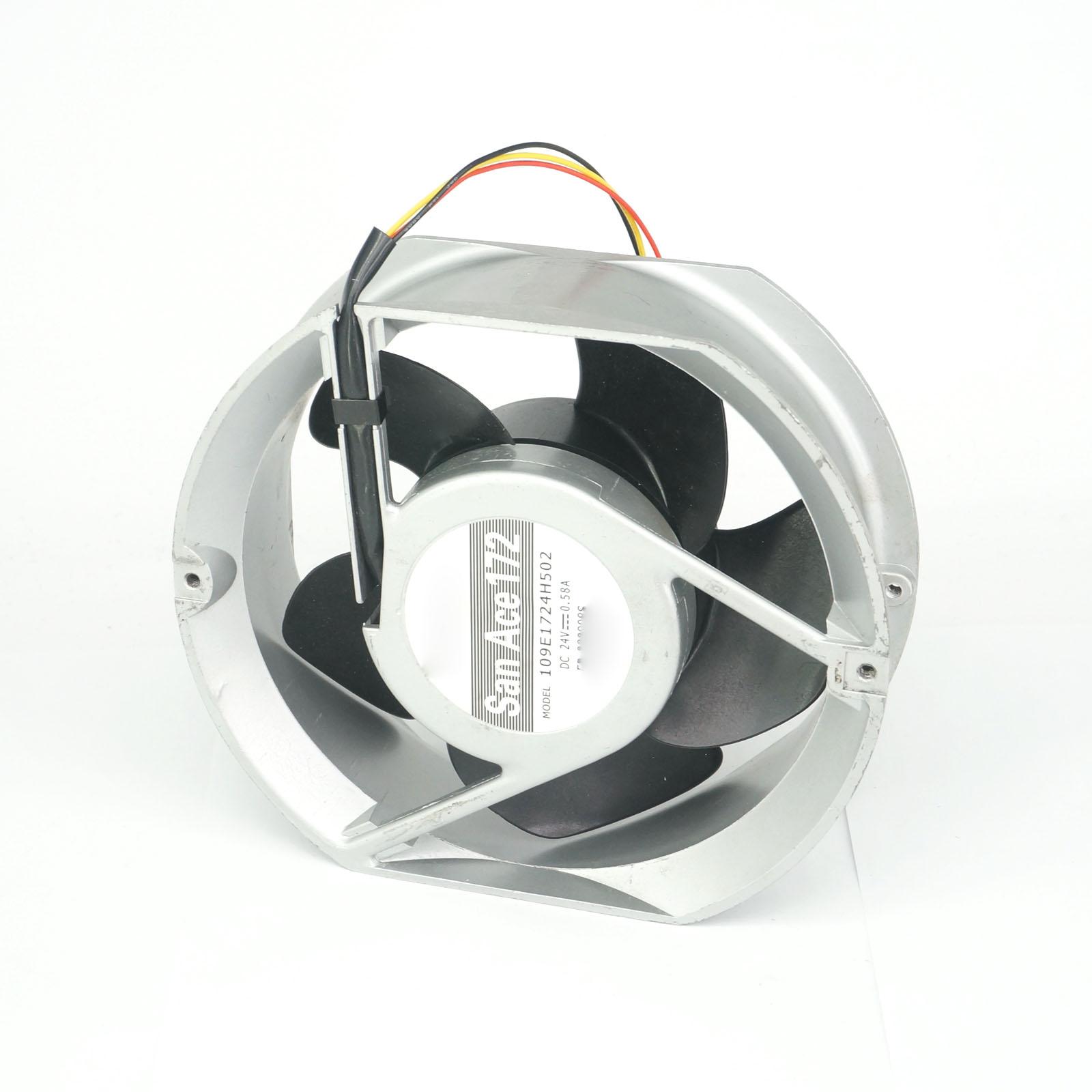 Ventilateur de radiateur Axial 24V DC, 172x150x51mm, 320CFM, 4500RPM, double roulement à billes