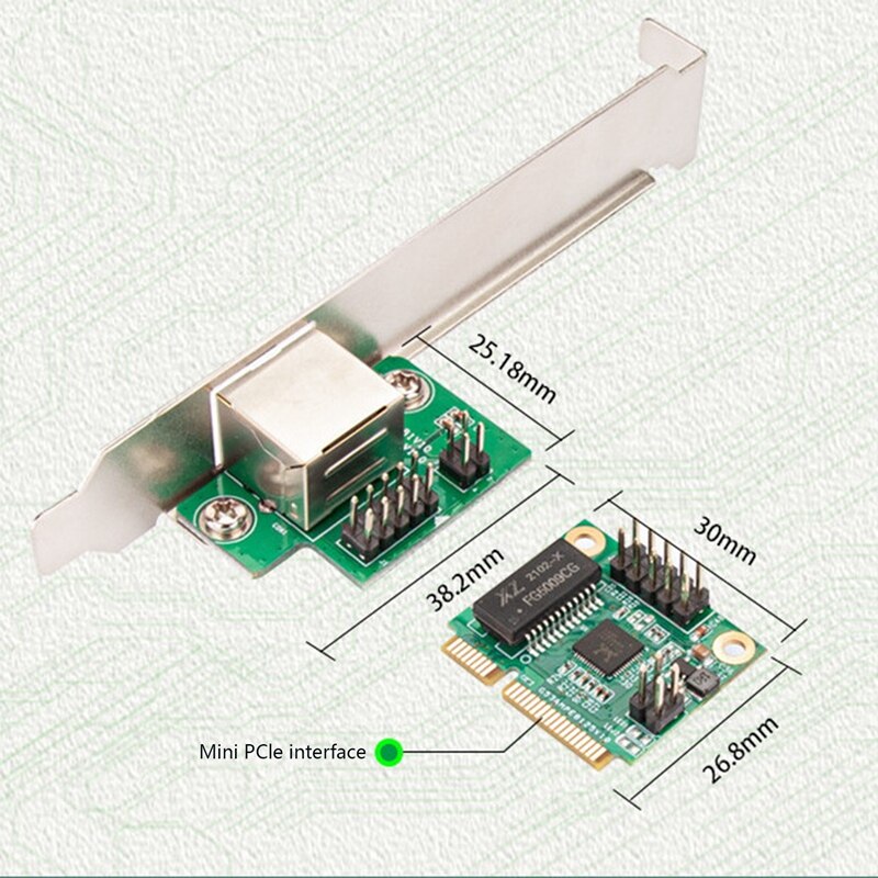 Pcie  to 2.5g ethernet-adapter mpe 8125b- glan pcie zu gigabit-netzwerkkarte (kabelgebunden) 2.5g 2500m/1000m rj45