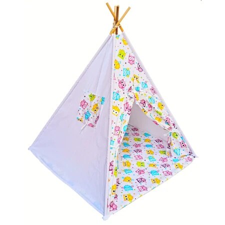 Papoose Play Tent pure Cotton Fabric-10 Different Pattern-ALLERGEN AND HARMFUL CHEMICAL INGREDIENTS importation fees.
