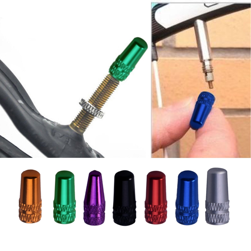 10 pièces/lot Presta casquette vélo vélo Fixie Presta roue jante pneu tige Air bouchons couverture anti-poussière vélo accessoires # H915