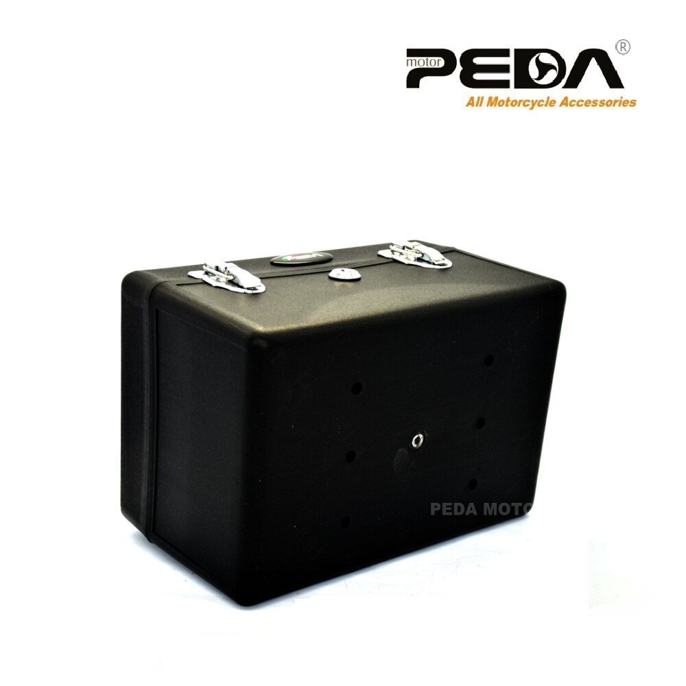 e Bike hard box Motorcycle Top Case Scooter Trunk Electric scooter Black PP Luggage Tail Tool Baul Motocicleta Bauletto