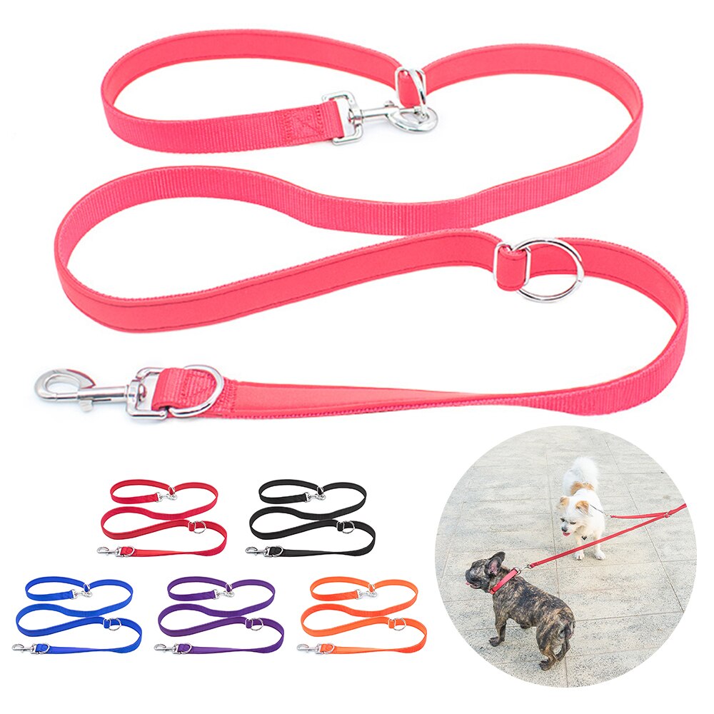 Multifunction Leash Dog Walking Leash Leash Double Head Nylon 7 In 1 M... – Grandado