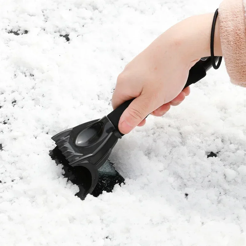 Isskrapa för alla modeller utsökt snöborttagning fordonsavfrostning bilruteskrapa glasavfrostare bilvintertillbehör 1 st