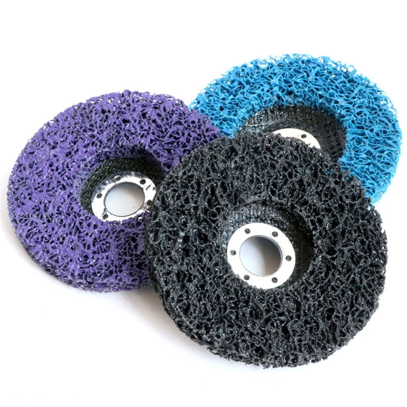 115mm 125mm Polishing Strip Disc Abrasive Wheels Rust Remover Paint Clean Grinding Wheels for Angle Grinder Car Motorcycles