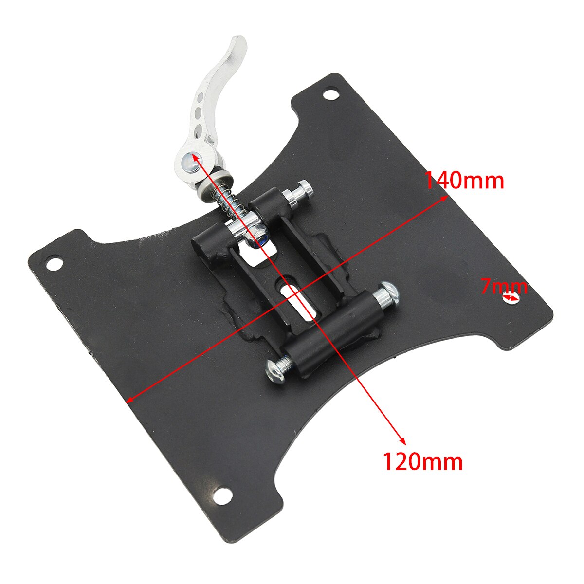 10 inch Shock Seat Post Black Silver Seatpos Seat Repair Accessories Electric Scooter Parts: C