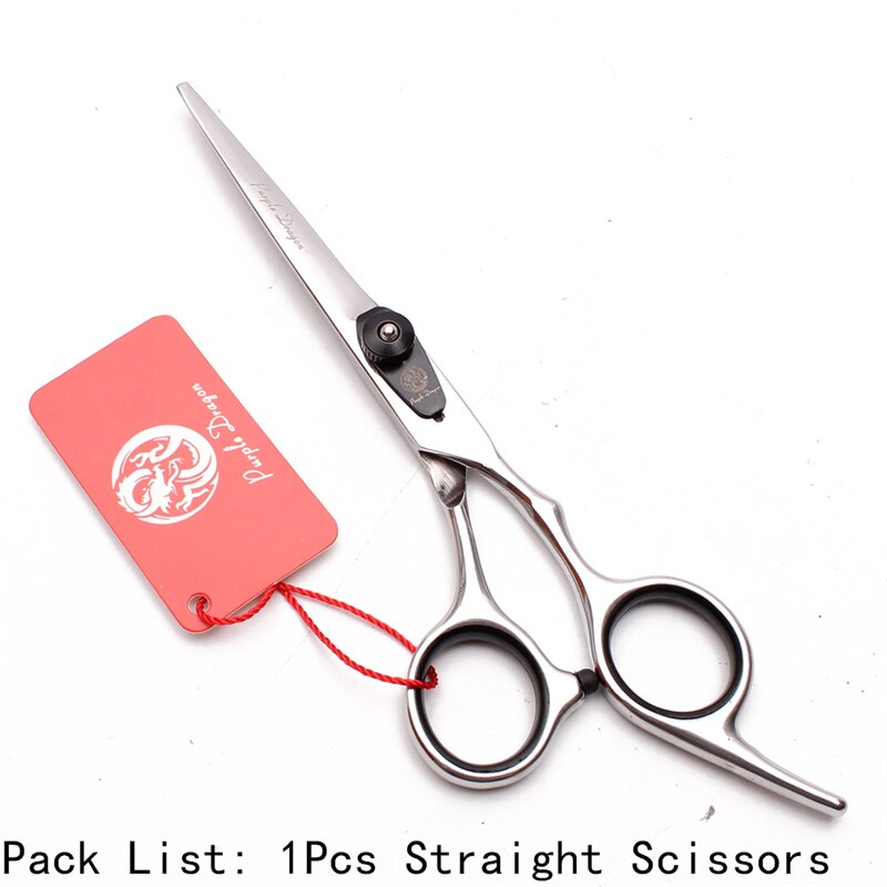 Tijeras de aseo para perros con tornillo trasero de acero inoxidable de 6 ", tijeras normales para adelgazamiento, juego de tijeras para mascotas, Z1003: Z1003 Hei C 6N