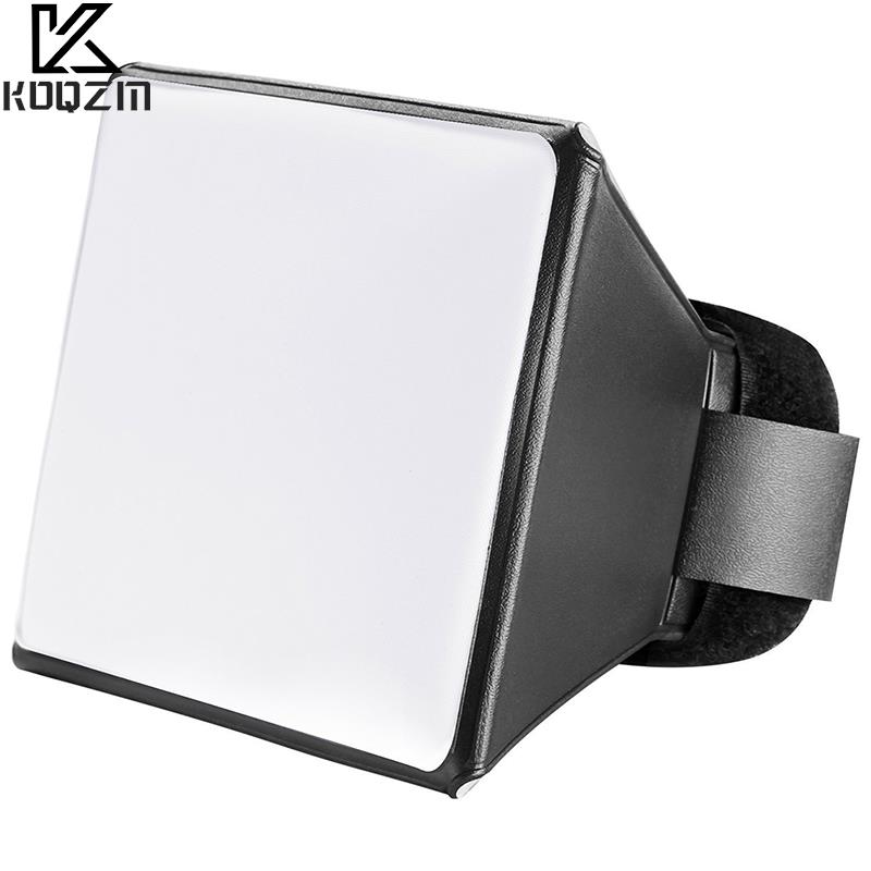 Portátil Mini Softbox Difusor, Flash Velocidade Luz, Fotografia, 10x13cm