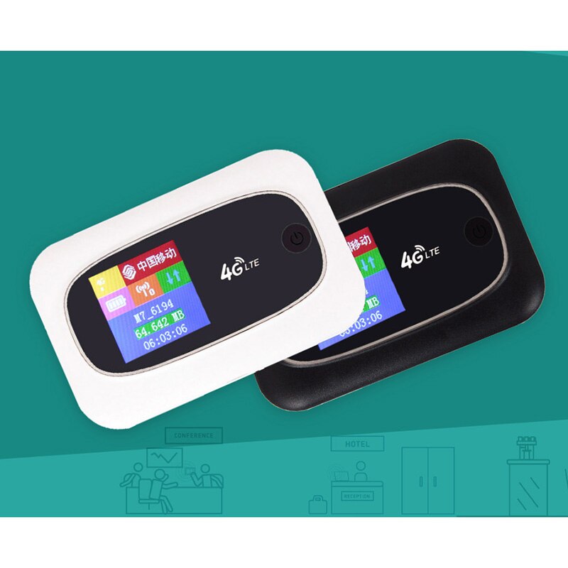 Draagbare mobiele hotspot mifi 4g lte 300 mbps draadloze wifi-router simlockvrij global 2.4g draadloze router