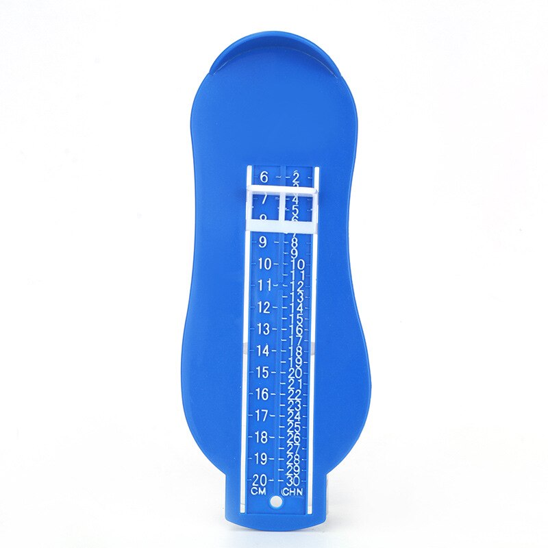 Medidor de medida de pie para bebé, regla de pie para chico en 4 colores, regla de medición de tamaño de zapatos, longitud de cultivo, regla de ajuste de pie, medidas de herramienta: C