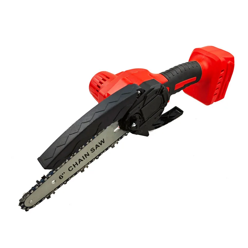 Motosierra eléctrica con batería de 18V para Milwaukee, motosierra inalámbrica de 6 pulgadas, poda, corte, herramientas eléctricas para carpintería y jardín