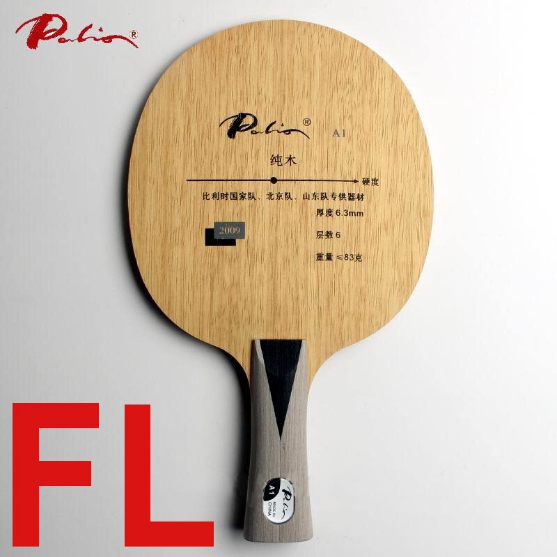 Palio – balde de tennis de table A1 officiel, en bois pur, spécial pour l'équipe de shandong, équipe de pékin, boucle de l'équipe nationale belge, attaque rapide, A-1: FL