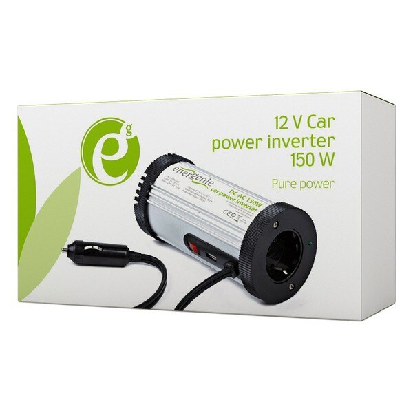 Autolader Omvormer Gembird EG-PWC-031 12-230 V 150W