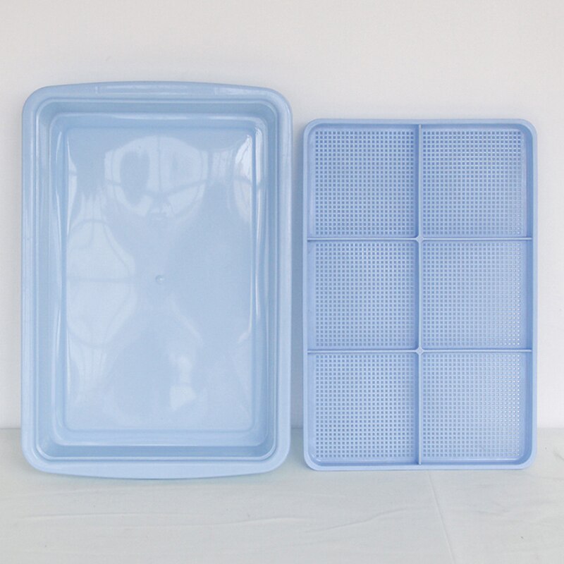 1pc Double Layer Planting Dishes Plate Bean Sprouts Seedling Tray Growing Wheat Seedlings Nursery Pots Plant Tool