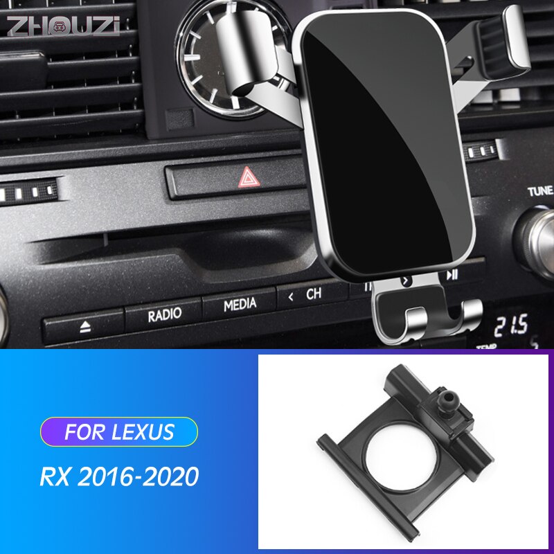 Car Mobile Phone Holder Mounts Stand GPS Gravity Navigation Bracket For Lexus ES LS NX RX UX 200 250 260 300 500 Car Accessories: For RX 16-20