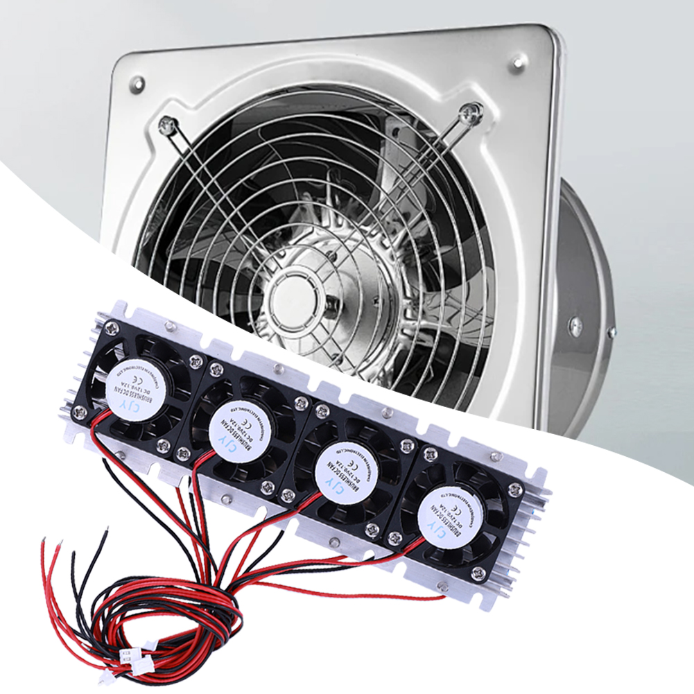Enfriador termoeléctrico de 288W, sistema de refrigeración de aire acondicionado Semiconductor DIY de 12V CC, Enfriador de refrigeración termoeléctrico Peltier