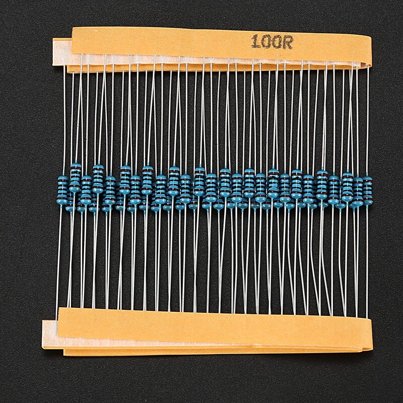 525 Pcs/Lot 17 Values 1% Resistor Kit 1/4 Power Carbon Film Resistor Assortment Kit