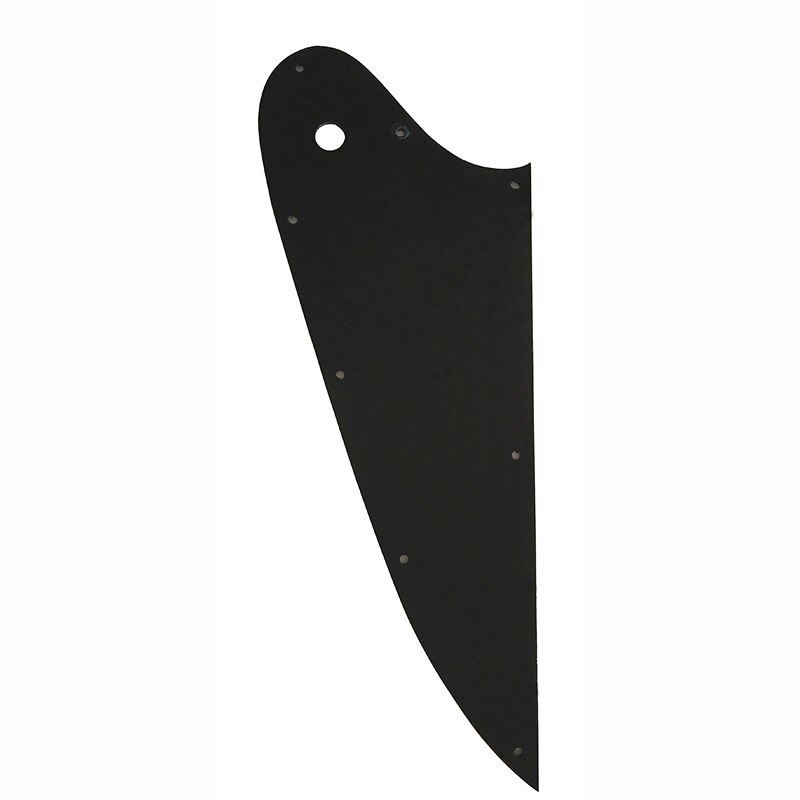 Pleroo custom guitar pickgaurd - for firebird guitar pickguard scratch plate  , 1 ply black