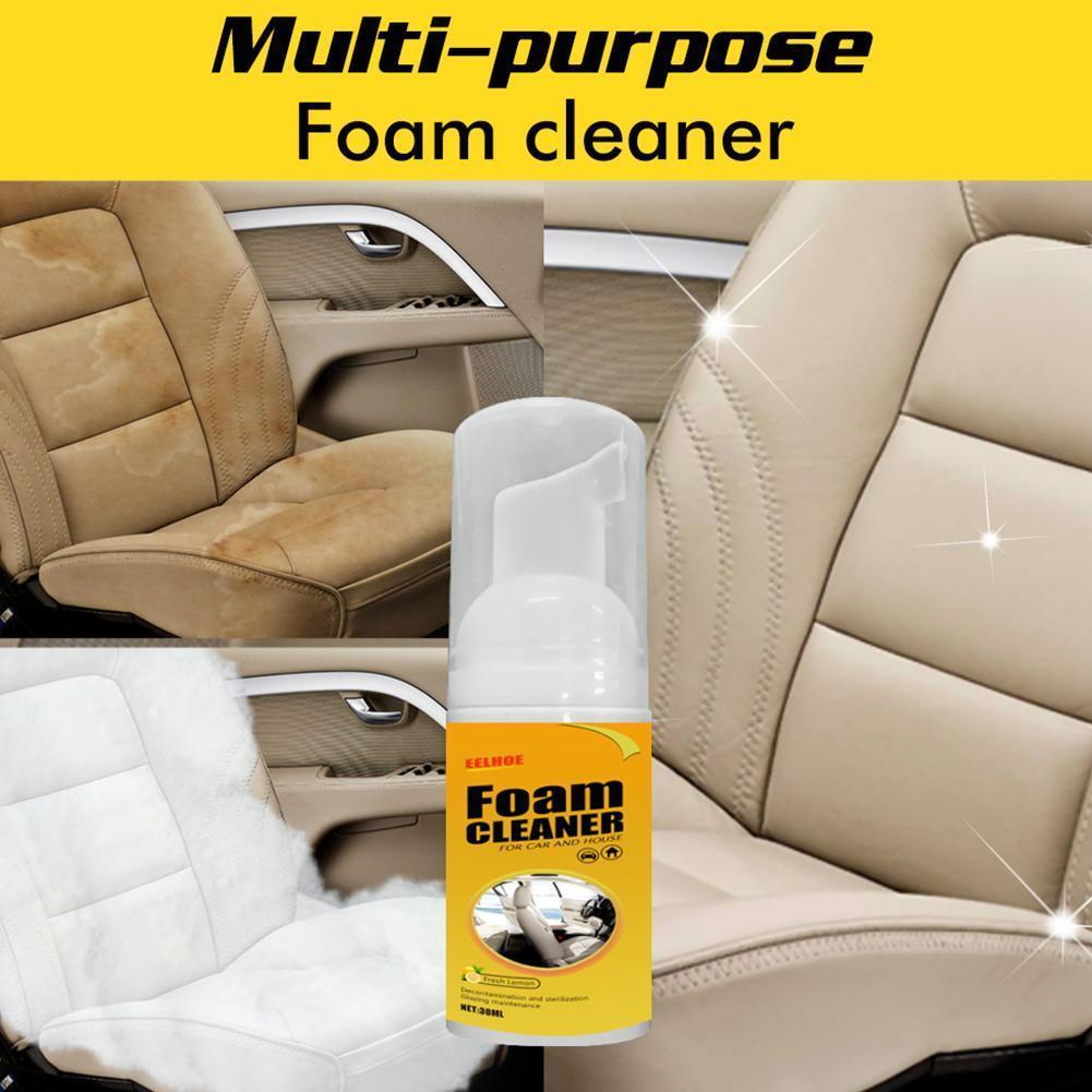 1PC 150ml Car Interior Cleaning Foam Cleaner Car Seat Leather Foaming Clean Auto Maintenance Surfaces Wash Agent J3I1