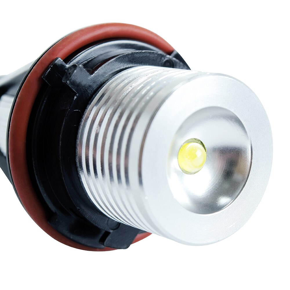 2 stk led engel øjne markør pærer til bmw  e39 e53 e60 e61 e63 e64 e65 e66 e87 525i 530i xi 545i m5 fejlfri 2*5w