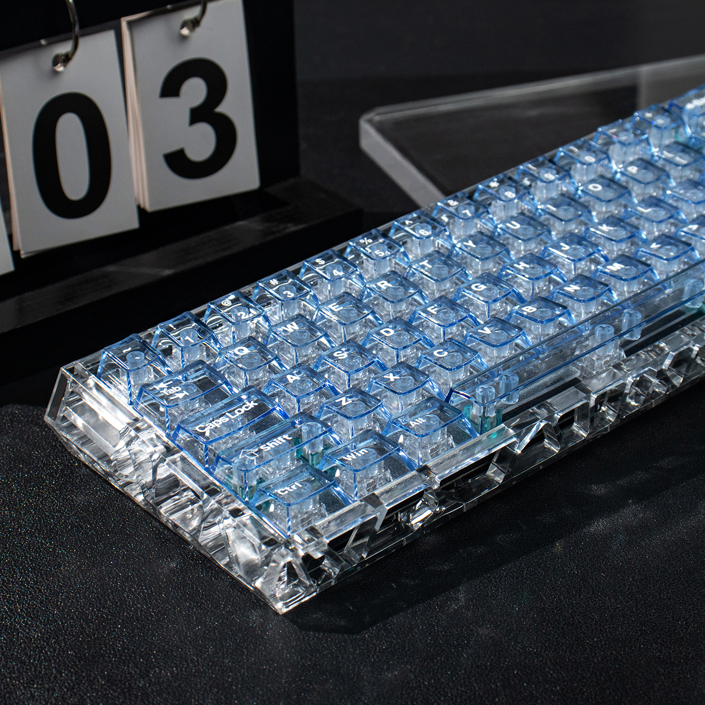 128 klawiszy Niebieskie Przezroczyste Keycapy Profil wiśnia UV Podkładka wydrukować Keycapy robić Przełączników Mx Klawiatura Mechaniczna Klawiatura Gamingowa Nakładki na Klawisze