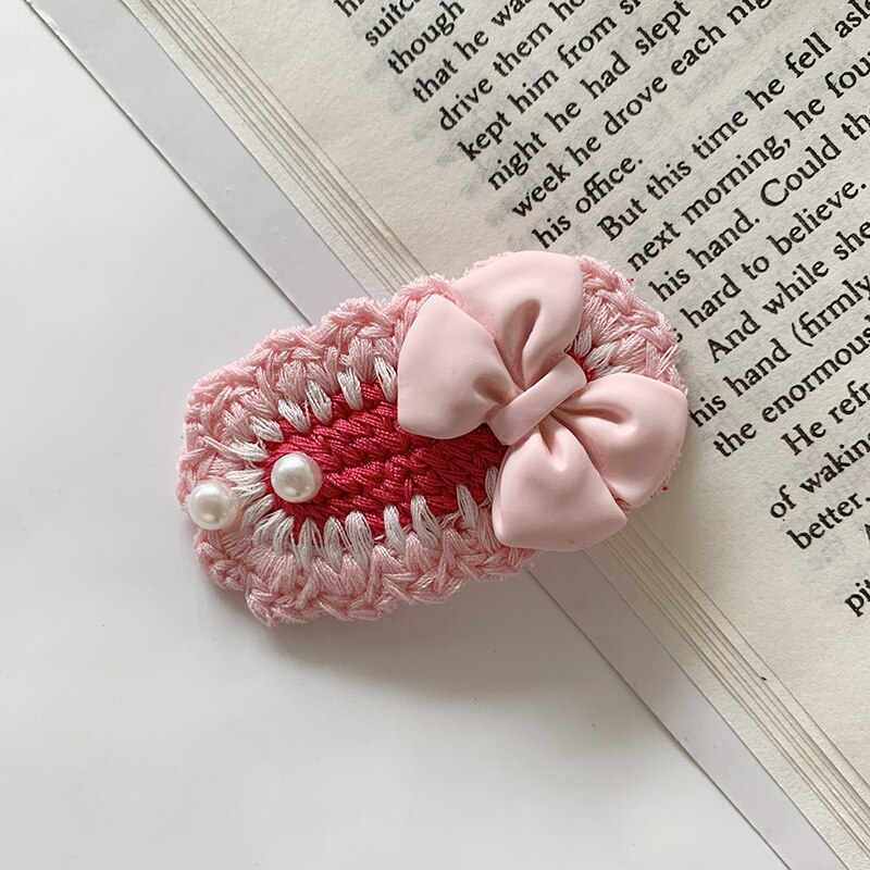 Hand-woven Accessories For Hair Baby Clip Hair Pins Kids Girls Hair Styling Tools Hairpin Hair Wear Headdress Barrettes Bb Clips