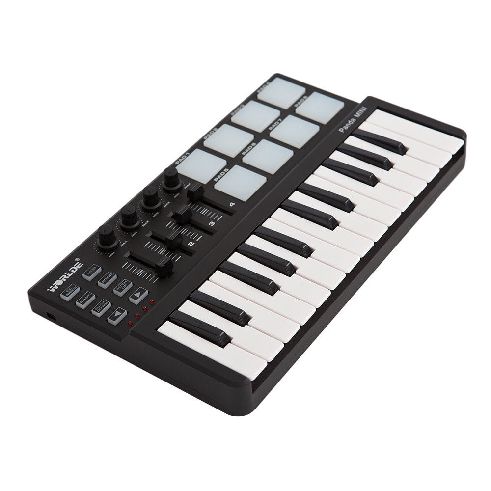 Portable MIDI Keyboard Controller Mini USB Keyboard MIDI Control MIDI Controller Keyboard Pads 7 Styles for Option