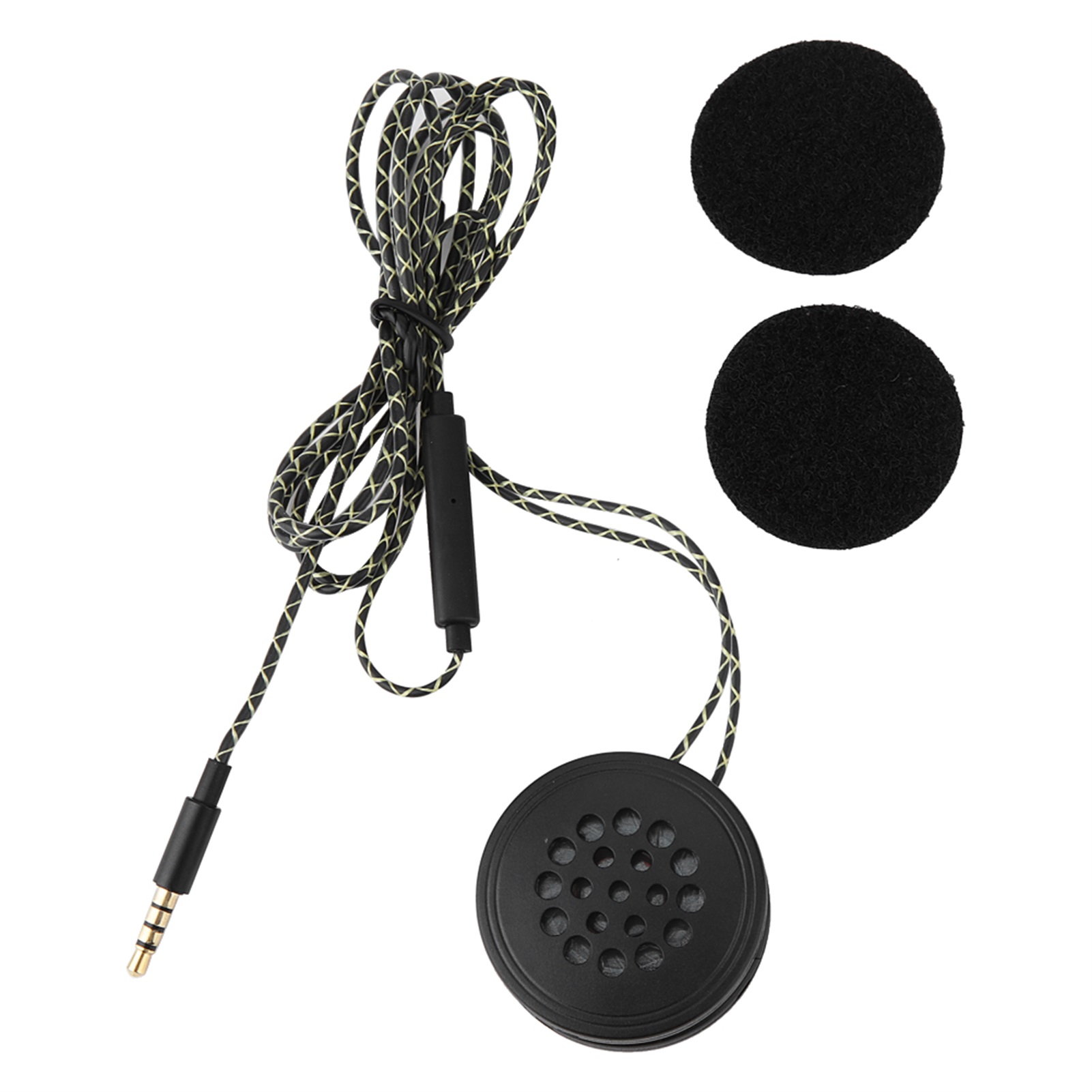 1Pcs Motorcycle Helmet Headset Headphone Speakers for Ios Android MP3 computer and other 3.5 interface audio equipment: Default Title