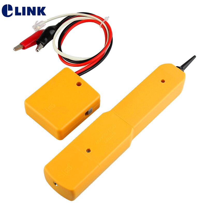 ELINK – détecteur de câbles de téléphone Portable, Kit d'outils de diagnostic, traceur de tonalité, récepteur RJ11