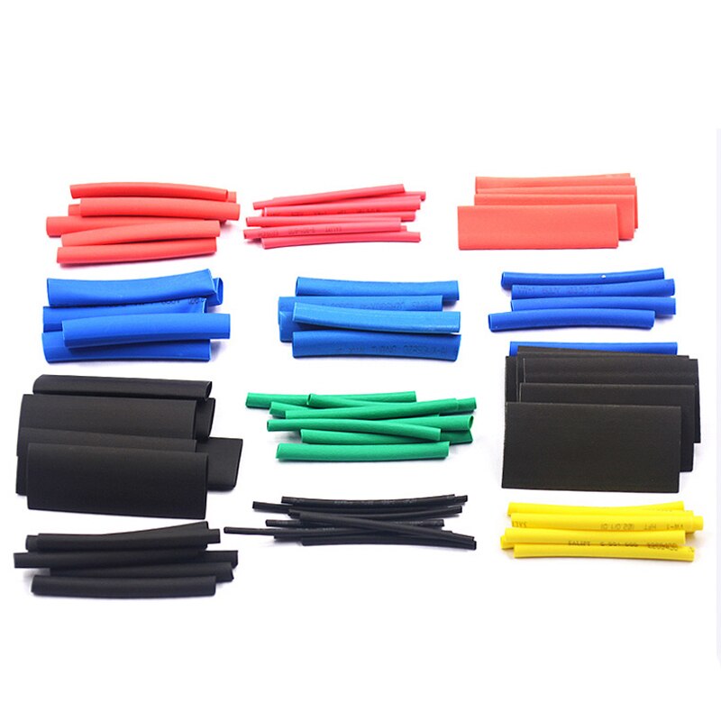 328pcs 2:1 Wire Cable Sleeve Kit DIY Wire RepairHeat Shrinkable Tube Kit Shrinking Assorted Polyolefin Insulation Sleeving