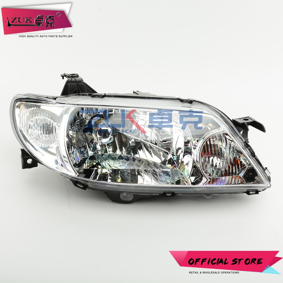 ZUK Front Bumper Headlight Headlamp For MAZDA 323 Familia Protege BJ 1998 1999 2000 2001 2002 2003 Front Head Light Head Lamp