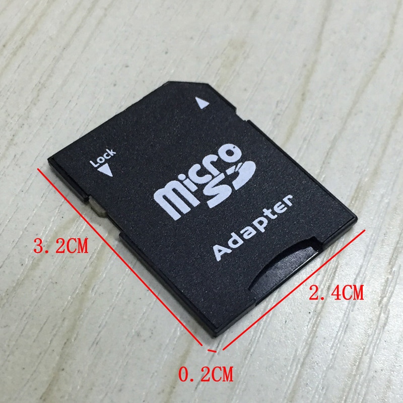 Adaptateur de carte mémoire Micro SD TransFlash TF vers SD SDHC convertir en adaptateurs de carte mémoire SD