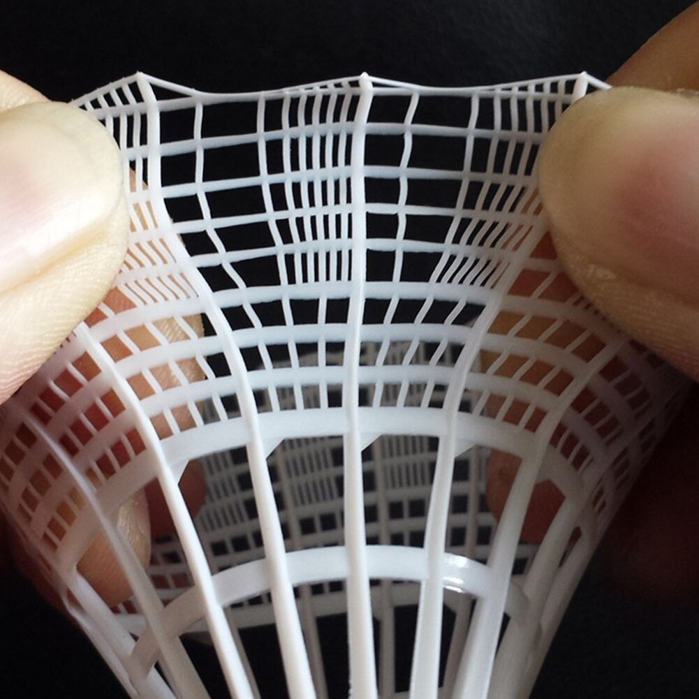 Indoor Outdoor Indoor Gym Sports Equipment Plastic Badminton Shuttlecocks White Multi-function Equipment for Exercise